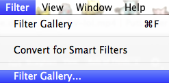 Filter Gallery