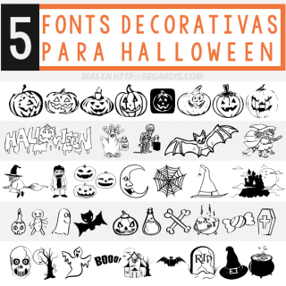 5 Fonts Decorativas para Halloween