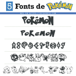 Descargar gratis font de Pokémon (similares)